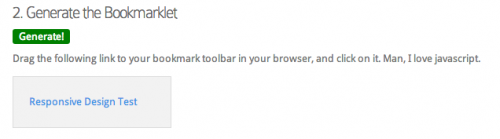 レスポンシブデザインの表示を一度に確認できるブックマークレット Responsive Design Test Bookmarklet ...