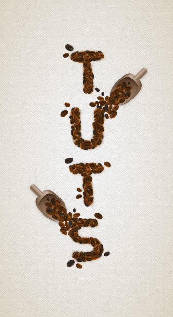 coffeeBeansTextEffect0