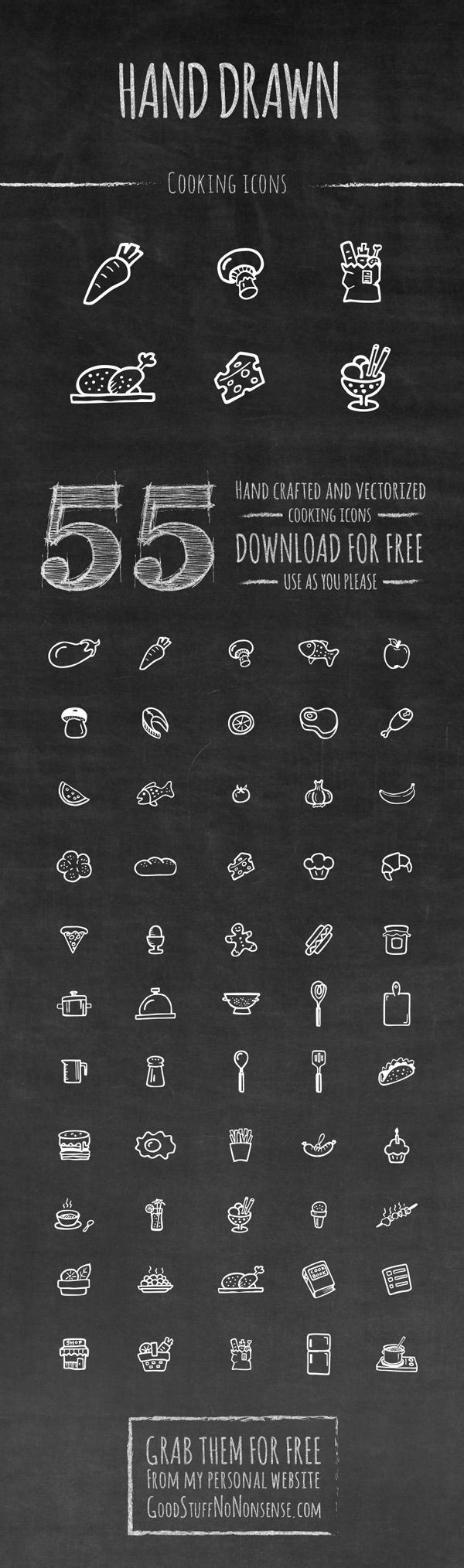 cooking-hand-drawn-icons
