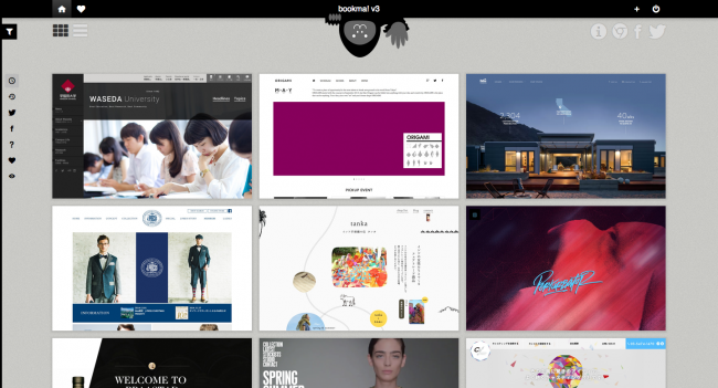 WEBデザイン参考サイト bookma v3