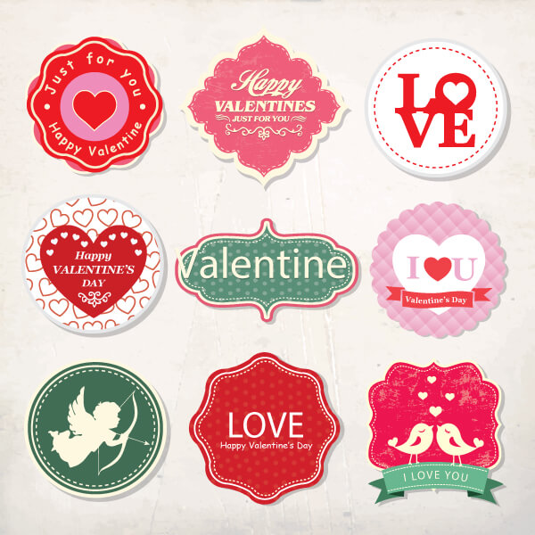 9-Free-Valentine’s-Day-Vector-Badges