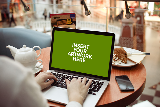 Girl-Typing-on-MacBook-Pro-freebie-coolmockups