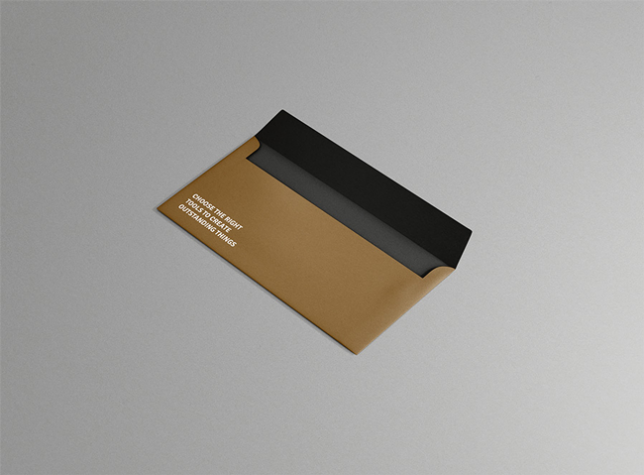 Envelope Free Mockup