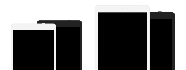 iPad Air & Mini Flat Template