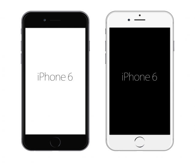 iPhone 6 Sketch Template