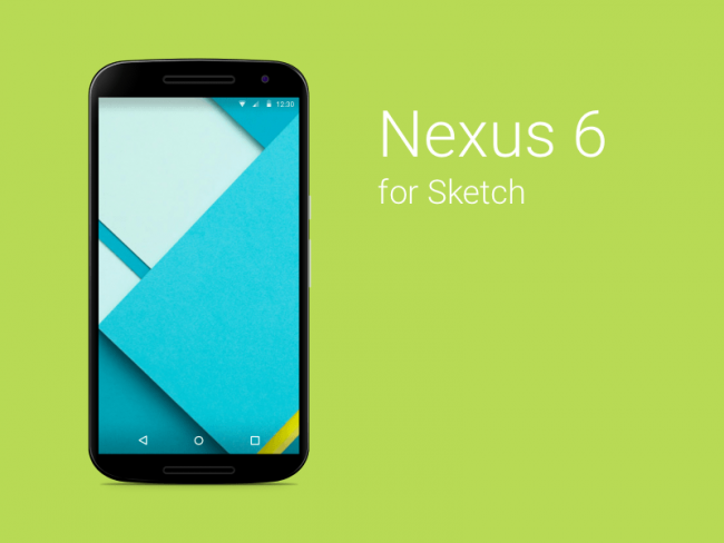 Nexus 6 Template Sketch Resource
