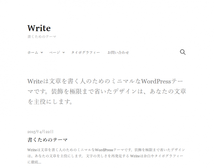 Write