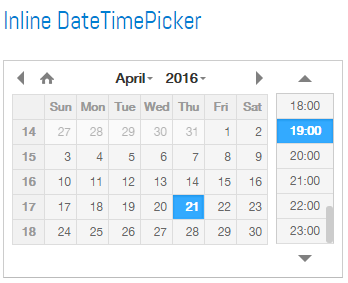 DateTimePicker