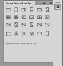 「Divine Proportions Toolkit」で黄金比などの便利な補助線をワンクリックで作成
