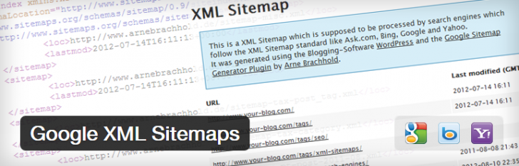 Googleウェブマスターツール用のXMLサイトマップを自動生成