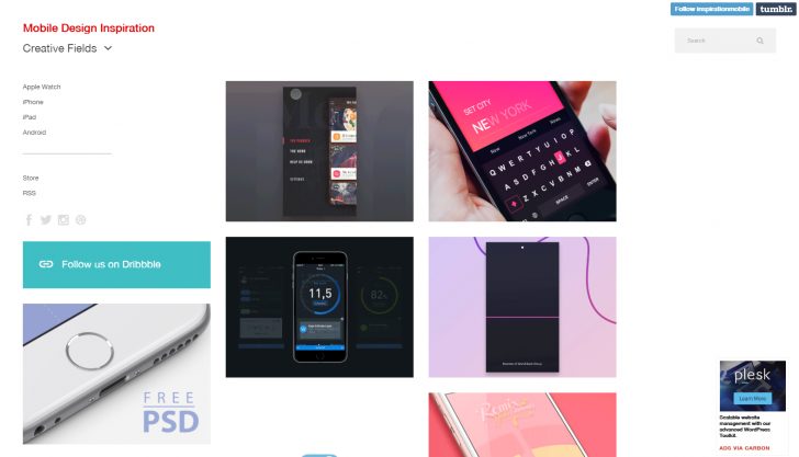 Mobile Design Inspiration