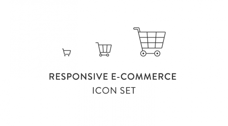 ECサイトで使えるレスポンシブ対応のアイコンセット