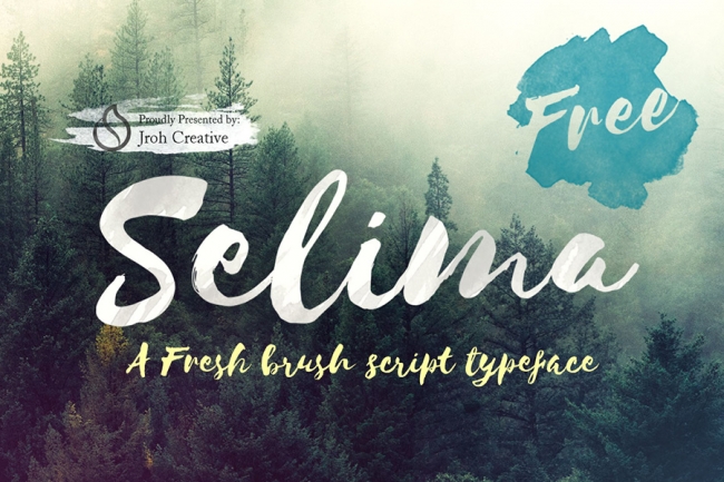 Selima - Free Font