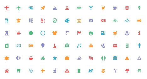 地図用のアイコンをダウンロードできるサービス Maki Icons Wordpressのための便利帳