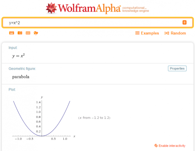 Wolfram Alpha