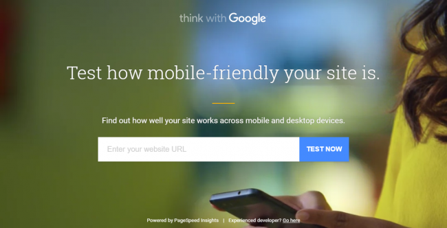 Mobile Website Speed Testing Tool