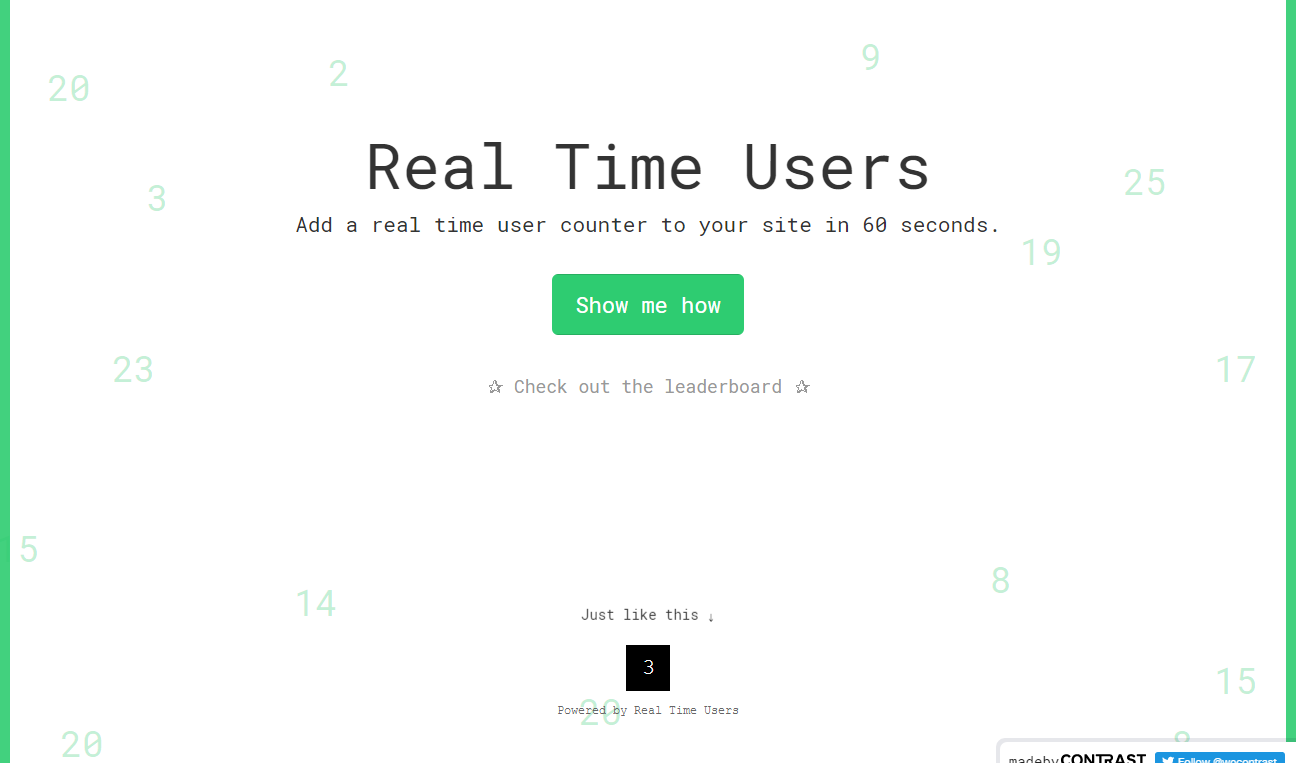 Real Time User