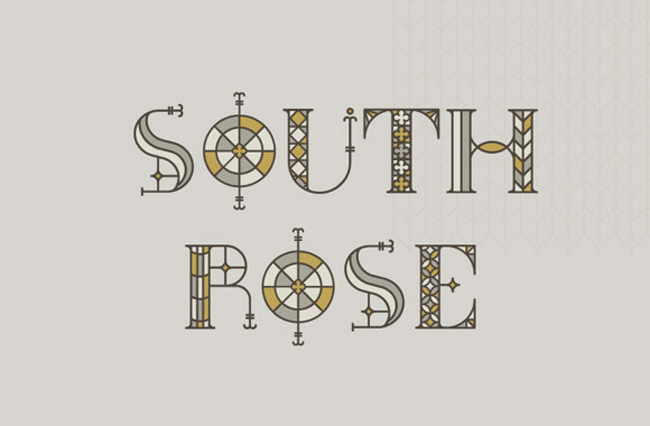The FREE South Rose font