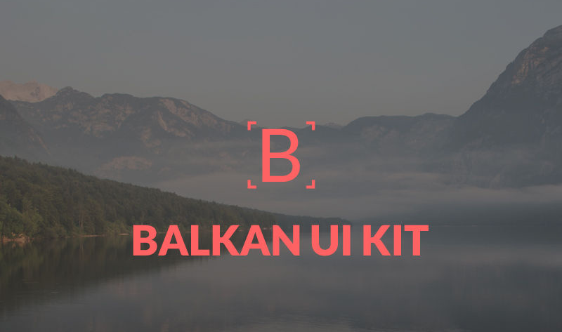 Balkan UI Kit