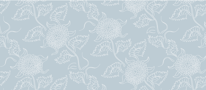 Free Vector Pattern – Hand-drawn Floral
