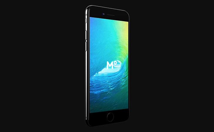 FREE iPhone 7 Jet Black mockup