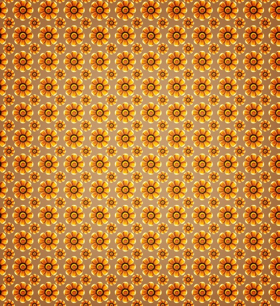 Summer Sunflower Photoshop And Illustrator Pattern