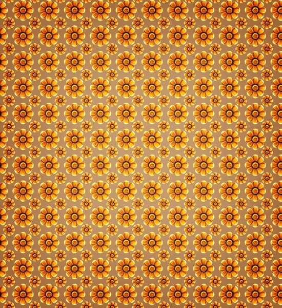 Summer Sunflower Photoshop And Illustrator Pattern