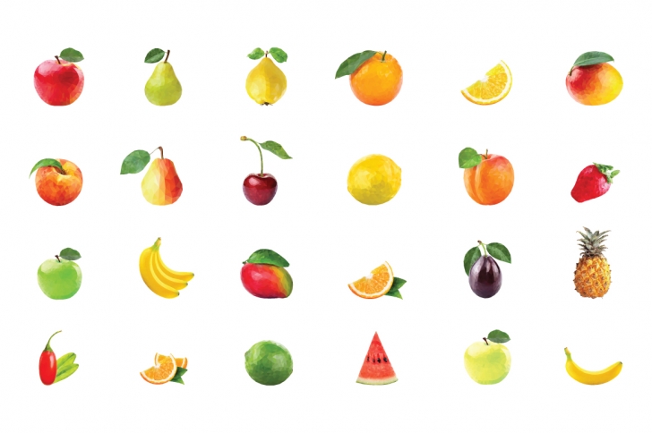 リアルなフルーツのイラスト素材 Fruits Illustration Freebie 無料 商用可 Wordpressのための便利帳