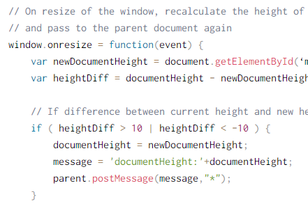 Making IFrames Responsive