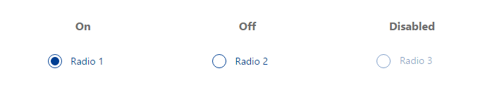 フォーム要素 ラジオボタン
