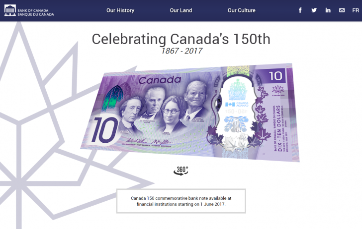 カナダの中央銀行のホームページに衝撃の仕掛けが…伝説のコナミコードを叩くと！？
