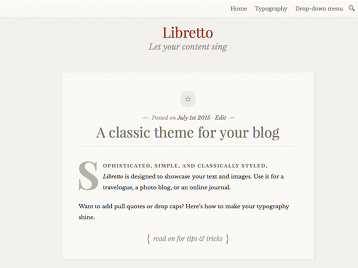 Libretto