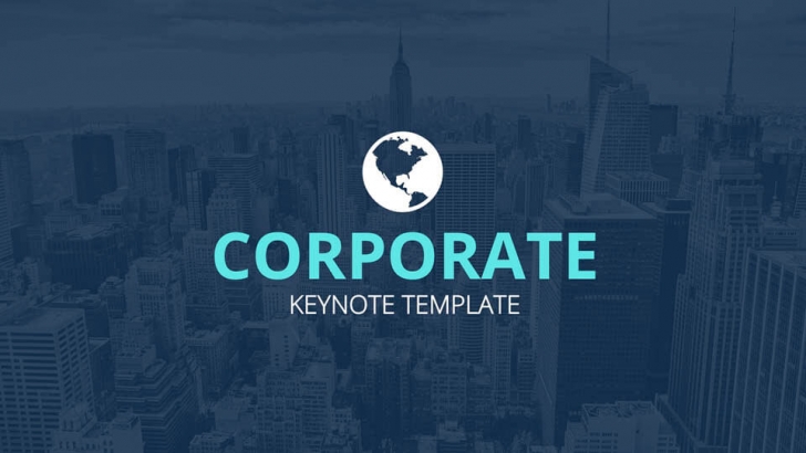 シンプルでパラフルな「Free Corporate Creative Keynote Template」