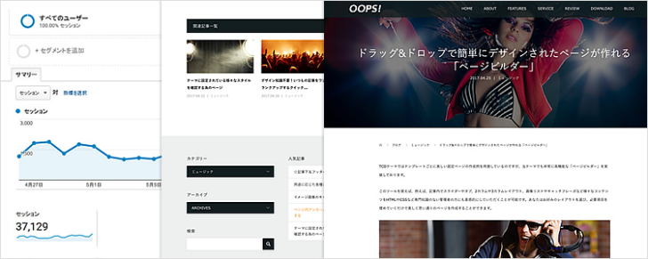 WordPressテーマなので記事の公開も簡単です。