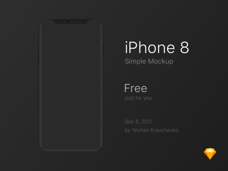 iPhone 8 – Simple Mockup