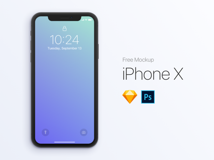 [FREE] iPhone X Mockup（PSD/無料）