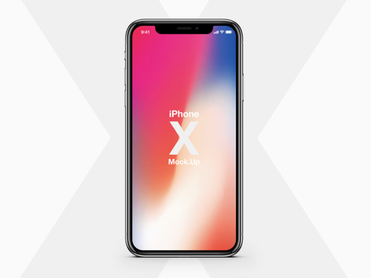 iPhone X Psd Mockup Vector（PSD/無料）